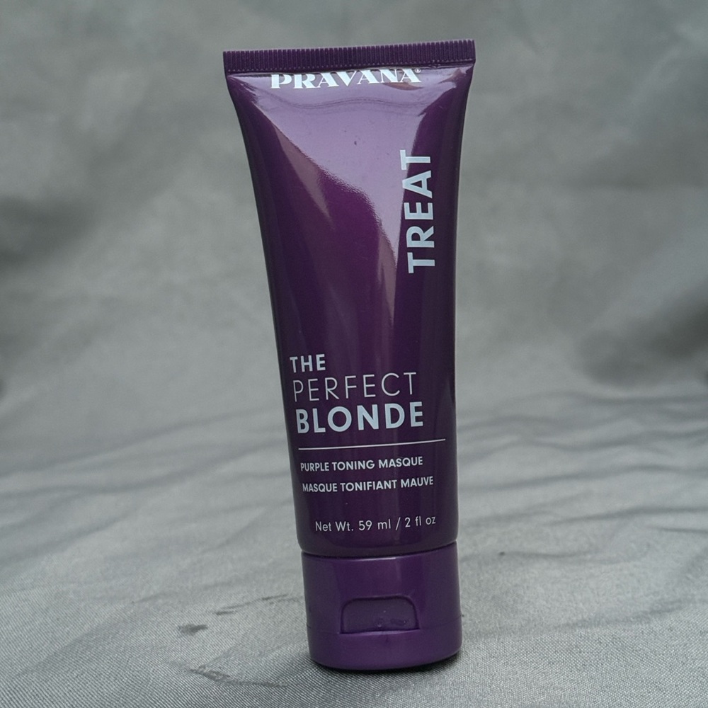 NEW 2 pack Pravana The Perfect Blonde Purple Toning Masque 2oz